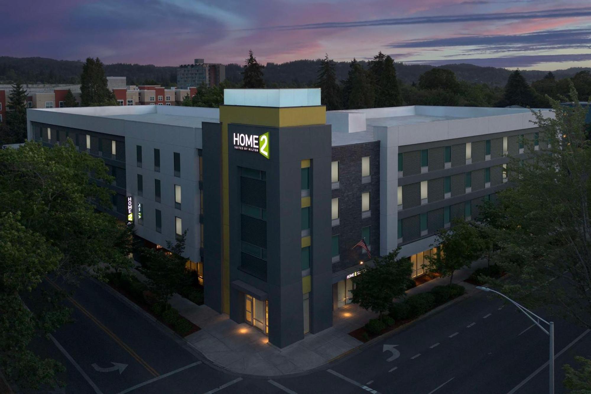 Home2 Suites By Hilton Eugene Downtown University Area Bagian luar foto